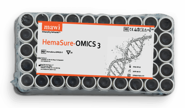Estabilização Sanguinea HemaSure Omics 3